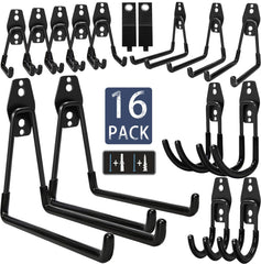 KOFANI front view of 16-pack hooks showing contents and hardware benefit organization