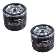 Kohler filtro de aceite frontal en empaque original mostrando autenticidad y ajuste seguro