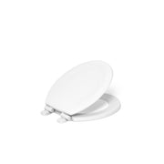 Kohler Stonewood front view showing clean white finish and rounded profile for style