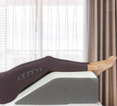 Kölbs almohada elevadora frontal mostrando forma y tamaño para soporte estable