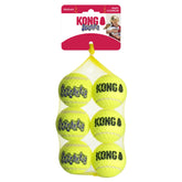 KONG pelota SqueakAir frente del paquete con seis unidades y orden