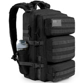 kookoomia front view of backpack showing full capacity and organization benefits