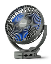 Koonie vista frontal del ventilador clip con flujo potente