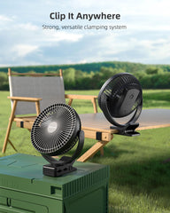 Koonie clip sujeto a bordes demostrando su versatilidad y estabilidad