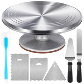 Kootek plato giratorio frontal mostrando estabilidad y giro suave