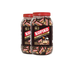 Kopiko empaque frontal mostrando diseño y conveniencia