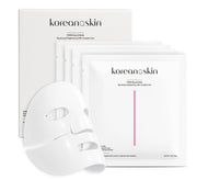 Koreana Skin empaque frontal mostrando caja de 4 mascarillas hidratación concentrada