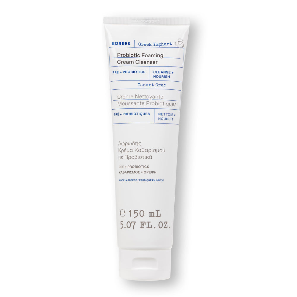 KORRES envase frontal del limpiador crema-espuma, limpieza profunda