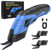 KOXOBET tijeras eléctricas frontal mostrando diseño ergonómico y control