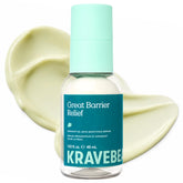 KraveBeauty envase frontal del sérum Great Barrier Relief mostrando diseño y tamaño