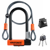 Kryptonite Evolution Mini-7 front view showing compact strong lock