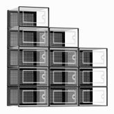 Kuject front view clear box showing easy pair identification benefit