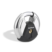 Kwikset candado frontal acero inoxidable, protección duradera exterior