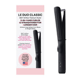 L'Ange Hair front view showing compact 2-in-1 tool for fast styling