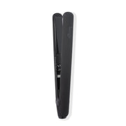 L'ANGE HAIR front view of Le Ceramique straightener showing sleek black finish and fast results