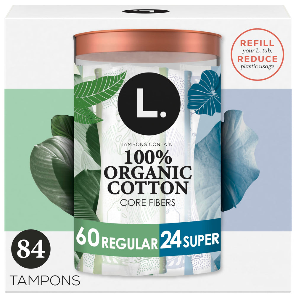L. front packaging showing two 42-count boxes and clear benefits