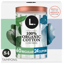 L. front packaging showing two 42-count boxes and clear benefits