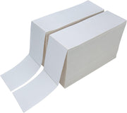 L LIKED front view of fanfold pack showing dual stacks and branding, streamlines restocking