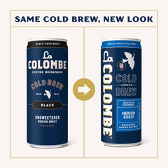 La Colombe lata abierta lista para beber y fresco sabor