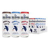 La Colombe lata frontal mostrando diseño y conveniencia