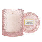 LA JOLIE MUSE vela Santal Rosé vista frontal, estética elegante y perfuma ambientes