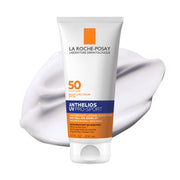 La Roche-Posay front packaging showing SPF 50 and sport benefits