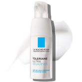La Roche-Posay contorno de ojos frente mostrando envase y marca, confort inmediato