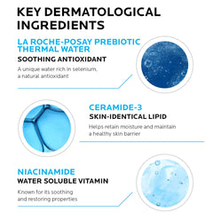 La Roche-Posay tubo abierto con crema mate listo para aplicar