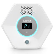 Ladnut vista frontal enchufada mostrando diseño compacto y frescura inmediata