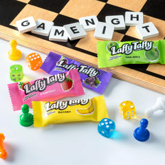 Laffy Taffy envoltorio con broma visible que ofrece entretenimiento