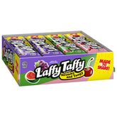 Laffy Taffy caja frontal mostrando 24 barritas lista para compartir