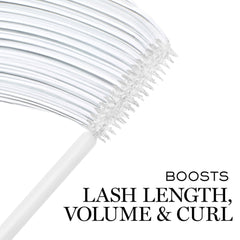 Lancôme primer texture swab illustrating fine micro-fibers for added length