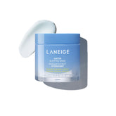 LANEIGE jar front showing product and easy scoop for quick use