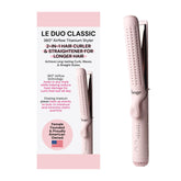 L'ANGE HAIR front angle of Le Duo Grande showing sleek blush finish and fast styling benefit