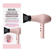 L'Ange Hair Soleil vista frontal elegante y potente para secado rápido