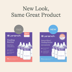 Lansinoh primer plano de tetina NaturalWave con textura suave