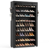 LANTEFUL front view full rack showing high capacity and space saving