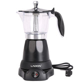 LAOION front view with clear top showing visible extraction for accurate brewing