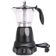 LAOION front view with clear top showing visible extraction for accurate brewing