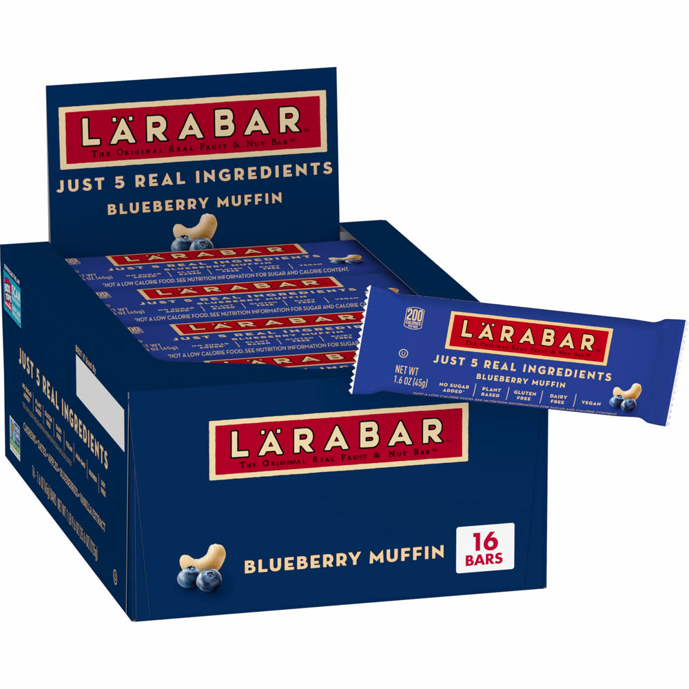 LÄRABAR frente del empaque mostrando la caja y descripción para elegir fácilmente
