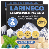 Larine co front packaging showing count and mint benefits