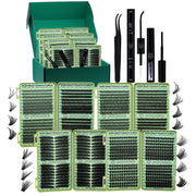 LASHSUN empaque frontal del kit mostrando cajas y accesorios, solución completa