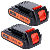 Lasica two-pack front view showing batteries and quick replacement benefit
