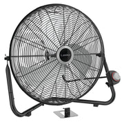 Lasko 2264QM front view showing grille and strong airflow benefit