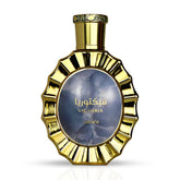 Lattafa frasco frontal elegante mostrando diseño y ventaja de tamaño 100 ml