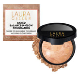 LAURA GELLER front compact in Light showing sleek packaging and product clarity