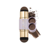 LAURA GELLER front compact showing Medium Brown shade and convenient dual-ended design