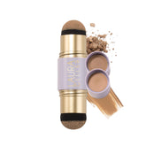LAURA GELLER NEW YORK front view of dual-ended root touch-up showing compact design and color