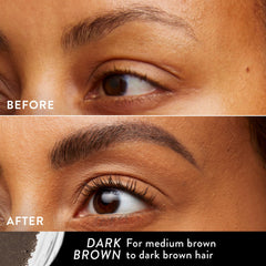 LAURA GELLER angled pencil tip close-up for precise hair-like strokes