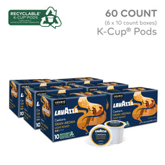 Lavazza Costiera taza servida con espuma resalta aroma floral y frescura